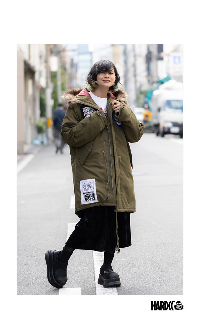 ハードコアチョコレート) HARDCORE CHOCOLATE M-51 HARDCCモッズコート