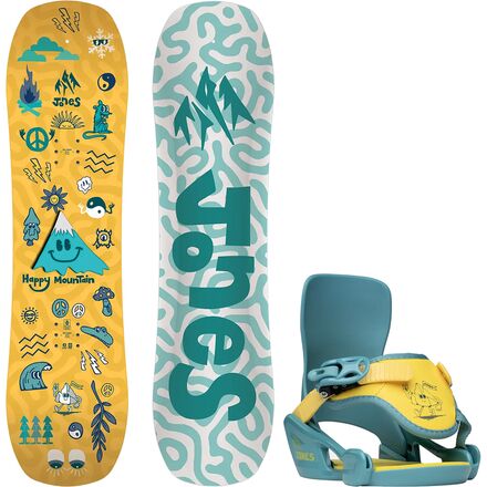 Jones Snowboards Happy Mountain Package - 2026 - Kids' - Snowboard