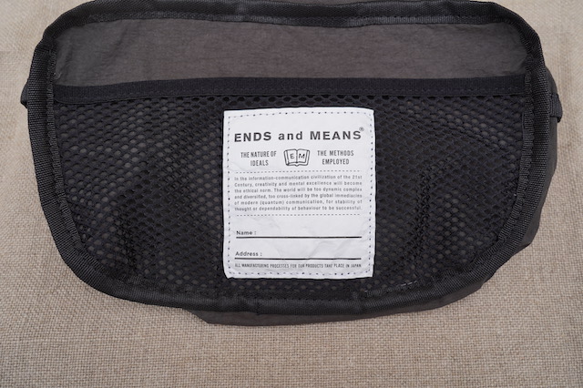 ENDS and MEANS エンズアンドミーンズ Waist Pouch ＜アフリカン