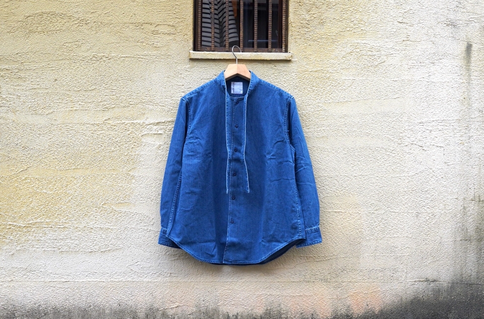 BRU NA BOINNE ブルーナボイン ソムニウムデニムシャツ ＜AGインディゴ