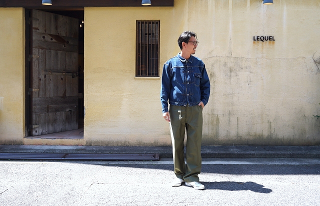 CIOTA シオタ New Single Pocket Denim Jacket ＜ミディアムダーク