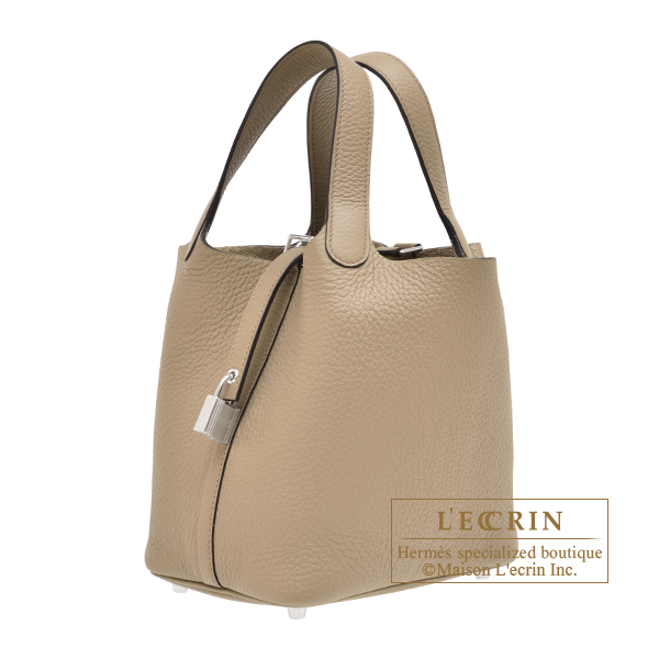 エルメス ピコタンロック18/PM ベージュマルファ トリヨンクレマンス