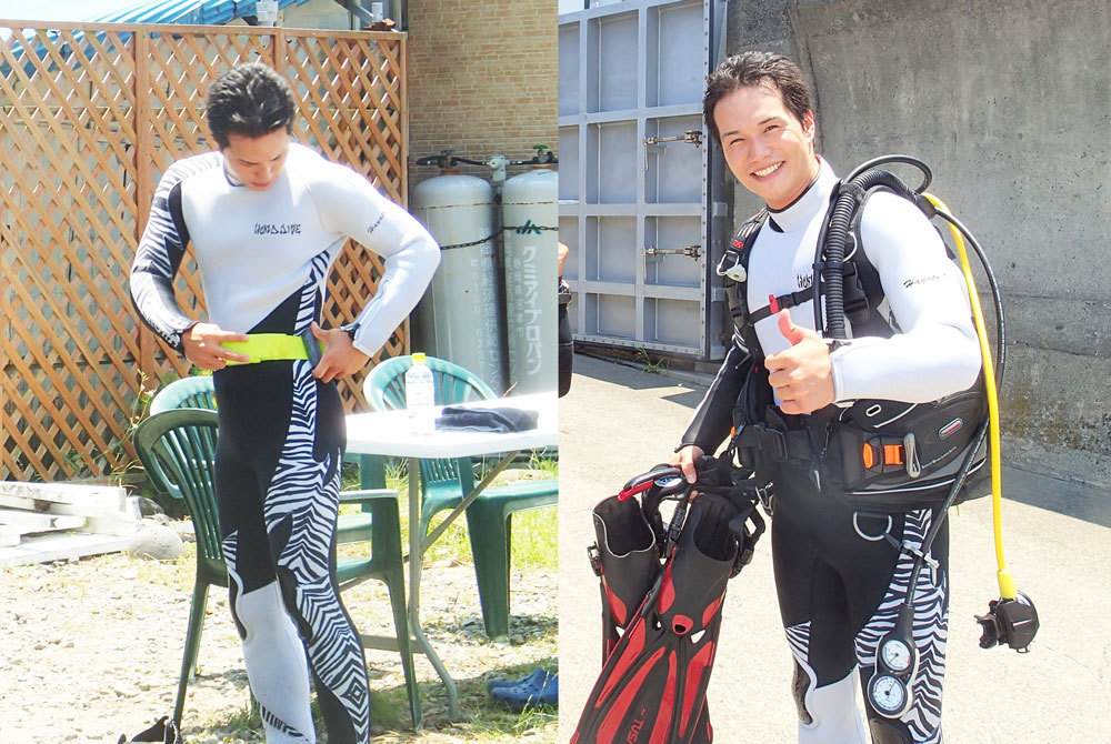 やっと届いたよ～ウェットスーツ(T＿T) - PADIスキューバダイビング