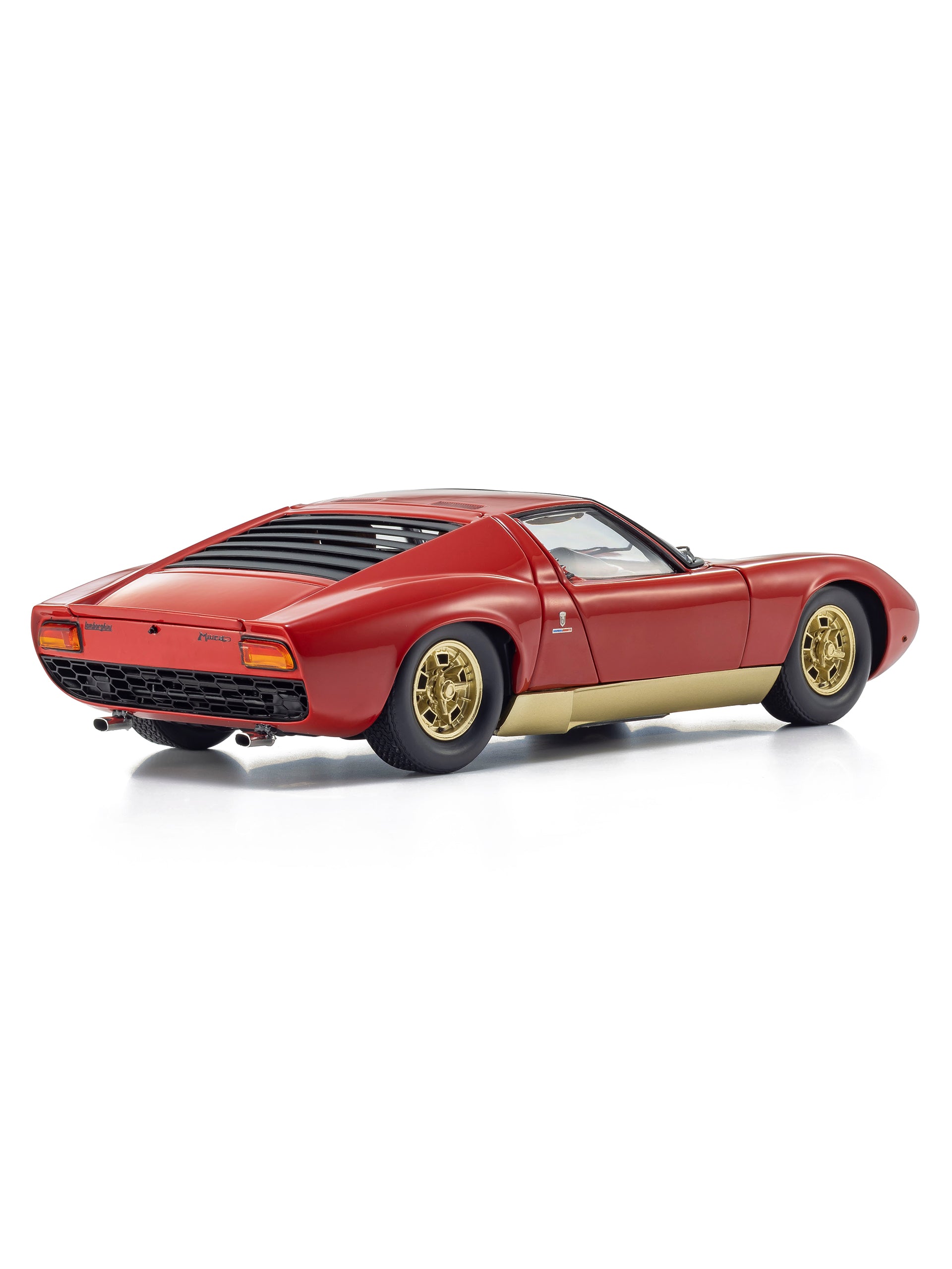 Lamborghini Miura P 400 1/18 Red/Gold | Lamborghini Store