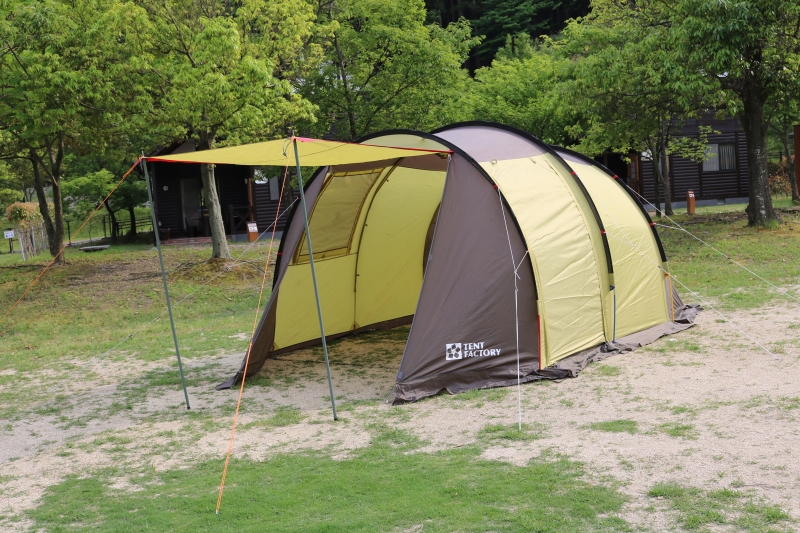 2万円台のトンネル型テントがテントファクトリーから登場！編集部で