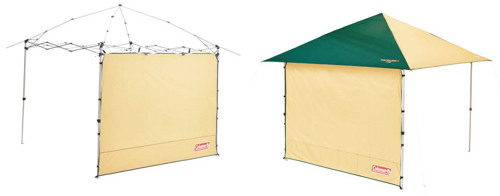 2017年コールマン新作ドームシェルター・組み立て簡単シェードをご紹介
