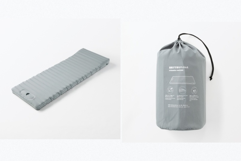 無印良品】内蔵ポンプで足踏みするだけで完成！アウトドアや防災に