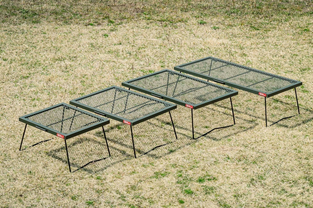 テントファクトリーの「スチールワークスFDテーブル」シリーズの豊富な