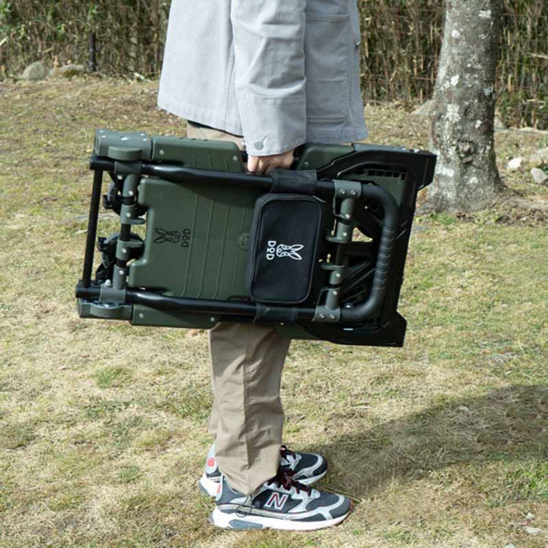 マンションキャンパーに朗報！DODから畳めるスマート台車
