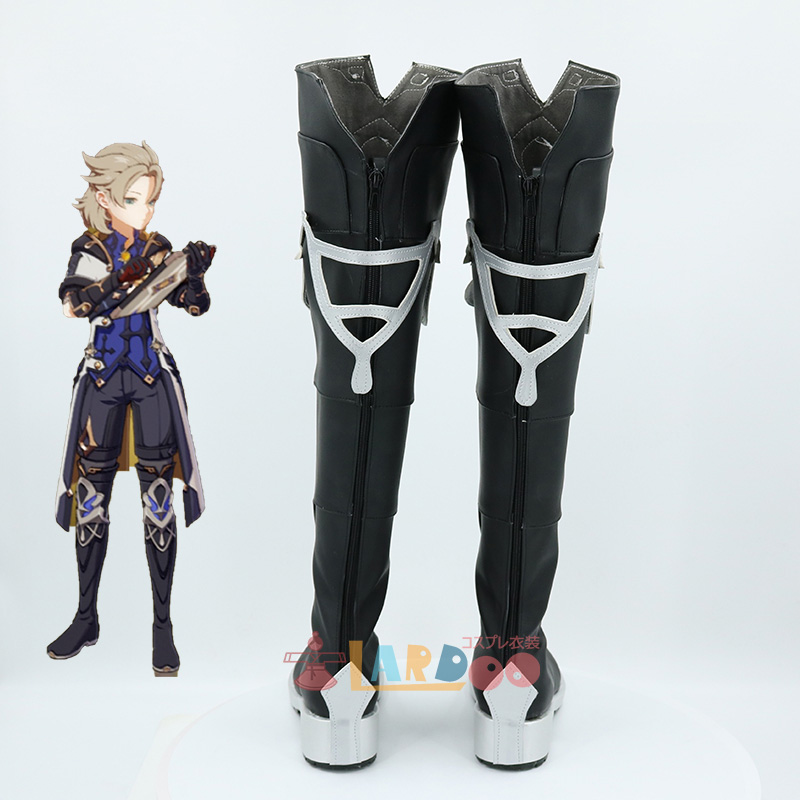 原神 Genshin げんしん アルベド Albedo コスプレ靴/ブーツ cosplay
