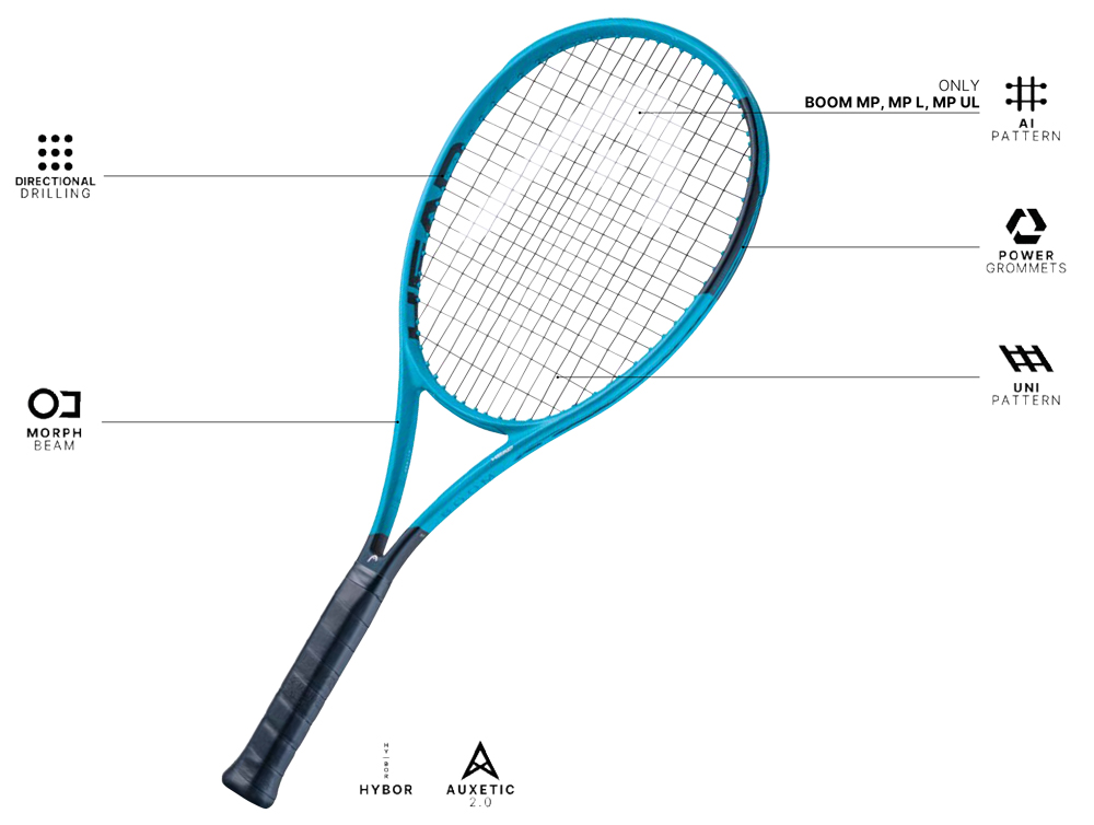 予約品☆2026年モデル】ヘッド(HEAD) テニスラケット ブーム・エムピー