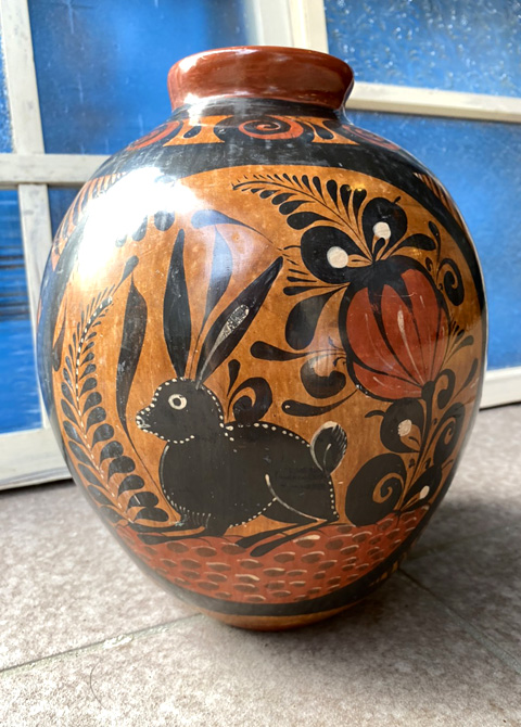 メキシコトナラ焼小皿ソース皿