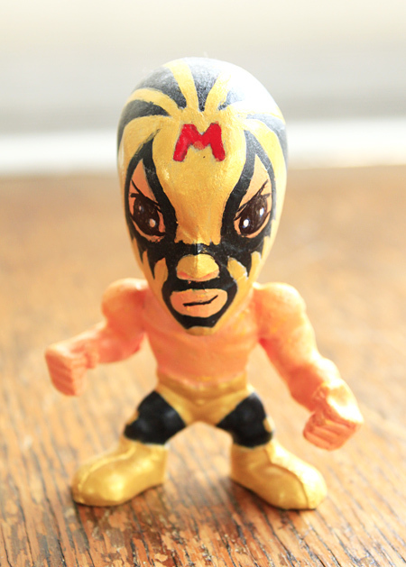 ルチャリブレの壁掛け(レイ・ミステリオ）米世界の輸入・手作り雑貨