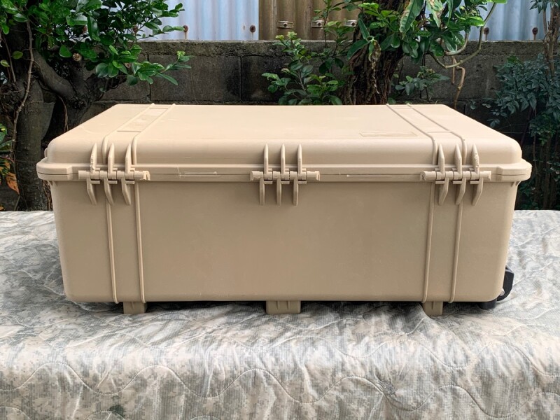 米軍実物 PELICAN 1650 CASE ペリカンケース ハードケース タン