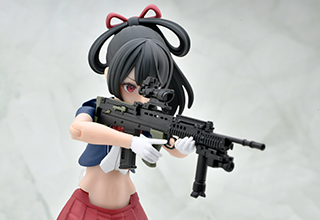 LA-OP21 メガミデバイス用銃の持ち手（ホワイト）｜PRODUCT｜リトル