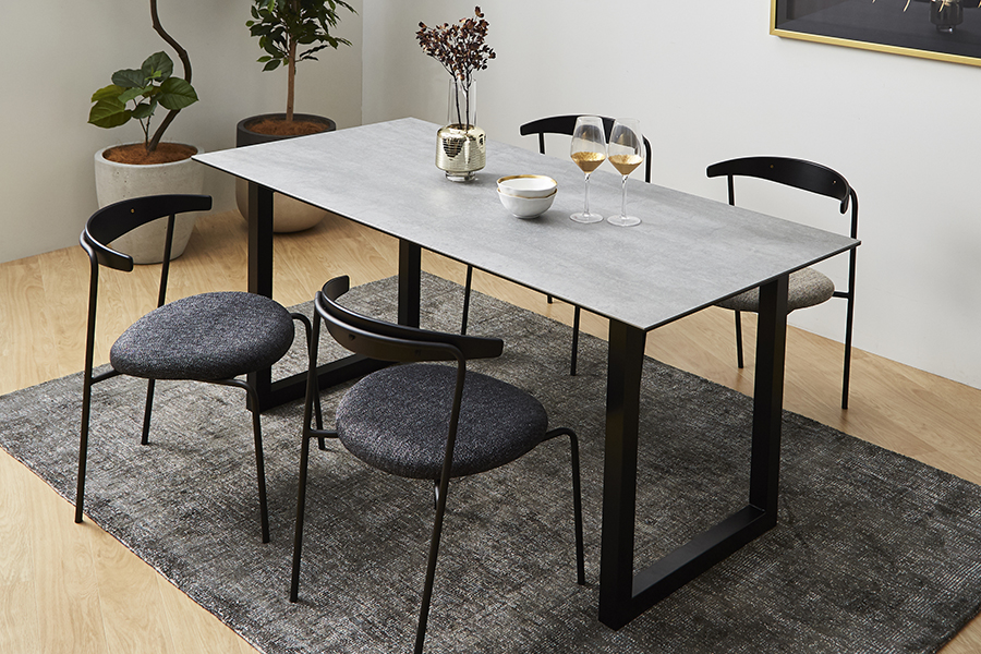 廃番】RECO（レコ）ダイニングテーブル セラミック（在庫品