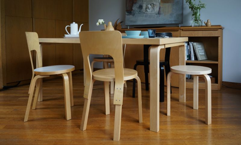 チェア 66 / バーチ - ダイニングチェアの通販 ｜リビングハウス【公式