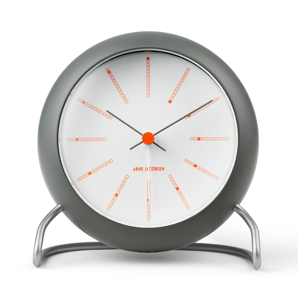 アルネ ヤコブセン テーブルクロック アラーム / バンカーズ - 時計の