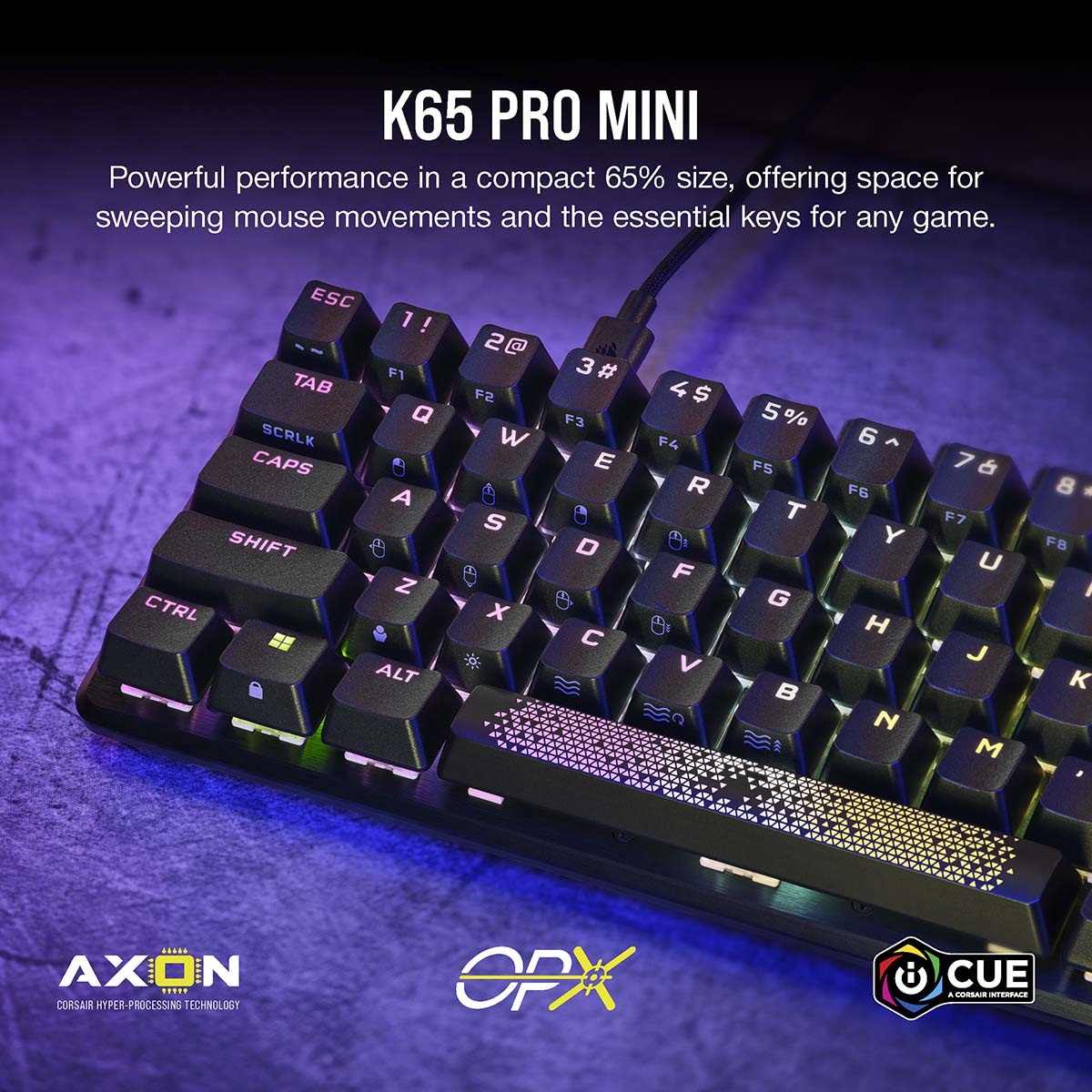 CORSAIR K65 PRO MINI | 株式会社リンクスインターナショナル
