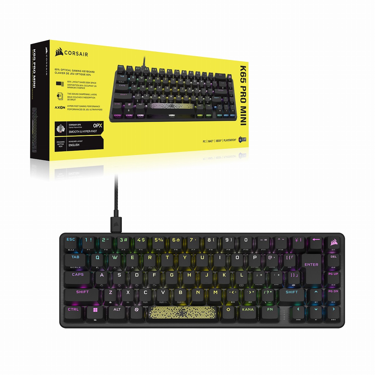CORSAIR K65 PRO MINI | 株式会社リンクスインターナショナル