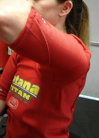 Titan Super Katana Angled Sleeve Bench Press Shirt for Powerlifting