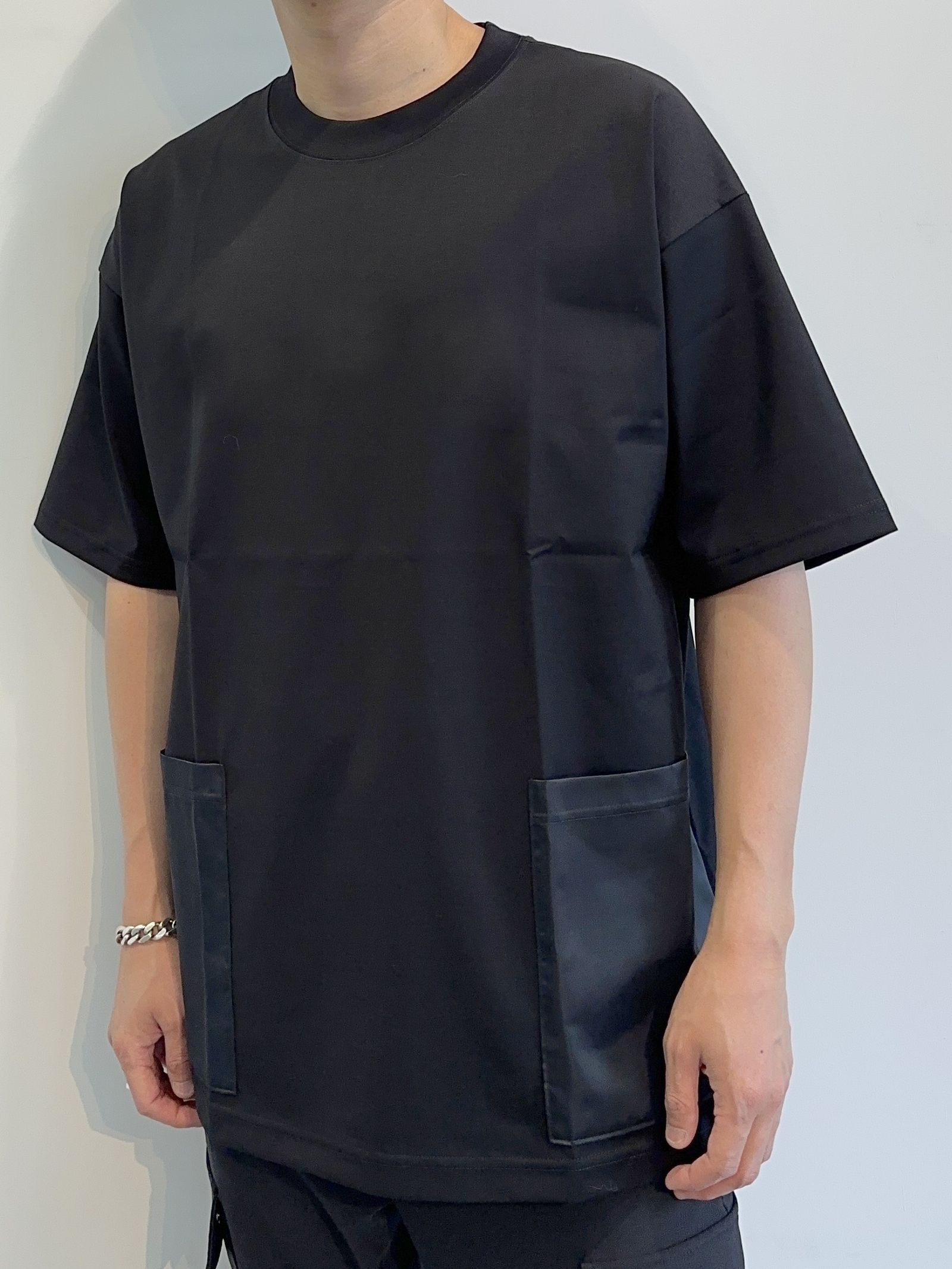 RESOUND CLOTHING - SIDE POCKET OVER TEE / RC28-T-005 / サイド