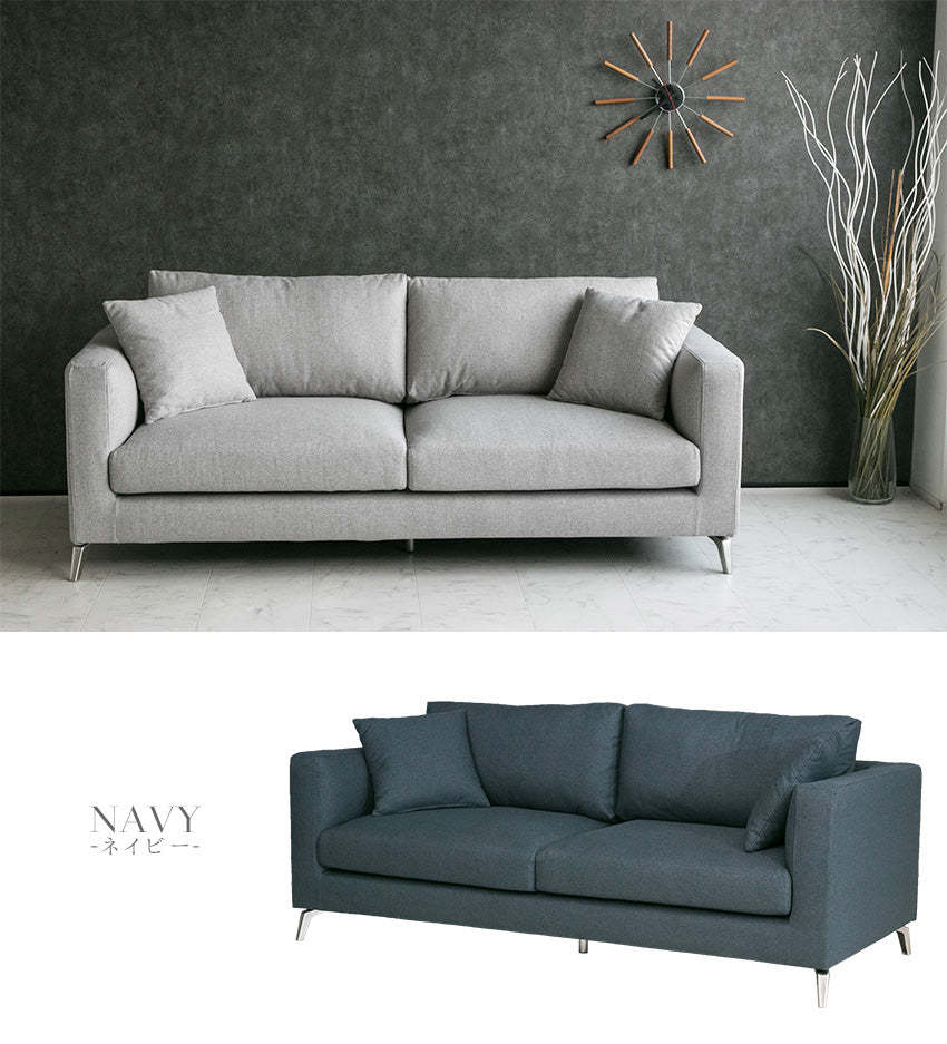 111high】グレー3人掛けソファ 楽天市場】【送料無料】 カウチソファー