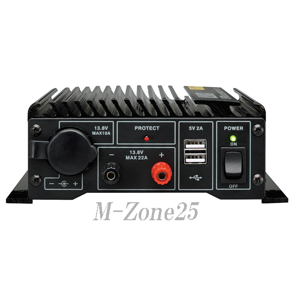 DCDCコンバーター 13.8V⇒24V むせんZONE25｜アマチュア無線機