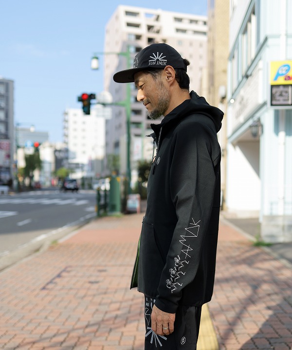 ランアモック/RUN AMOK EL MORRO FLEECE HOODIE [トップス(スウェット