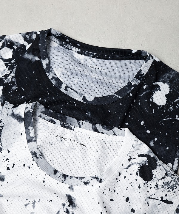 アンドモス/&MOSS SOFT DRY MESH NO SLEEVE T-SHIRT (全2色)[トップス