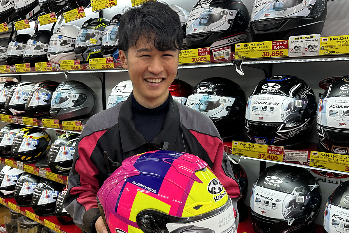 空力特性を追求したヘルメット「カブト」がユーザ支持を得たのには訳が