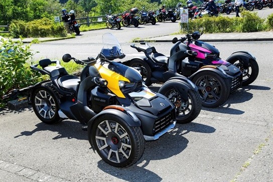 Can-Am Rykerだからこそ楽しめるダイレクトで臨場感ある走り心地