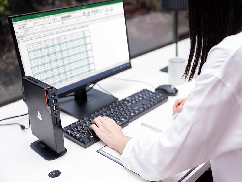 mouse CT6 コンパクト型デスクトップパソコン│デスクトップパソコンの