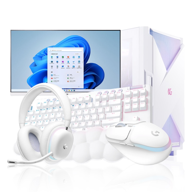 NEXTGEAR JG-A7G6T(スターター5点セット)│デスクトップパソコンの通販