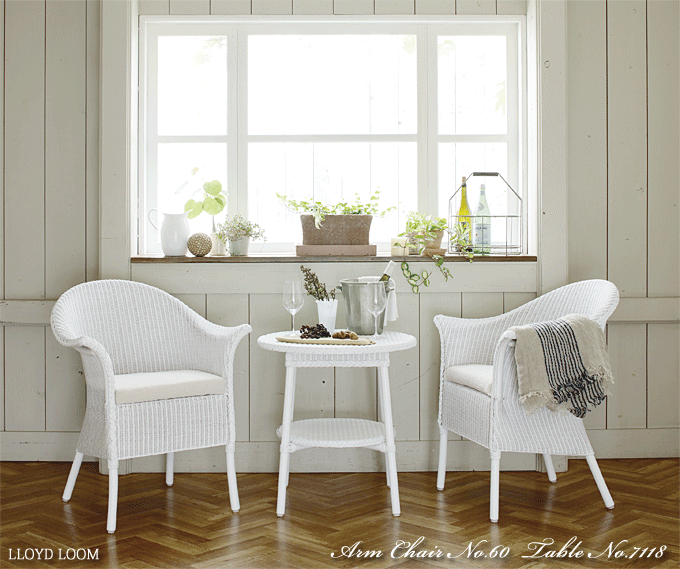 ロイドルーム アームチェア 専用クッション LLOYD LOOM｜問屋卸し格安