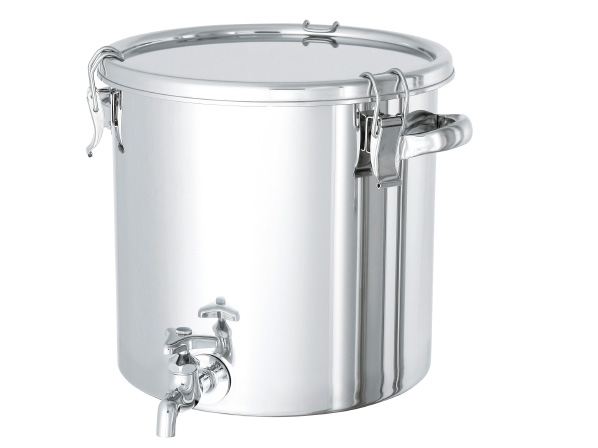 CTH-W】蛇口付密閉容器(CTH-W-18 : 容量 4L 5営業日以内に出荷): 排出容器