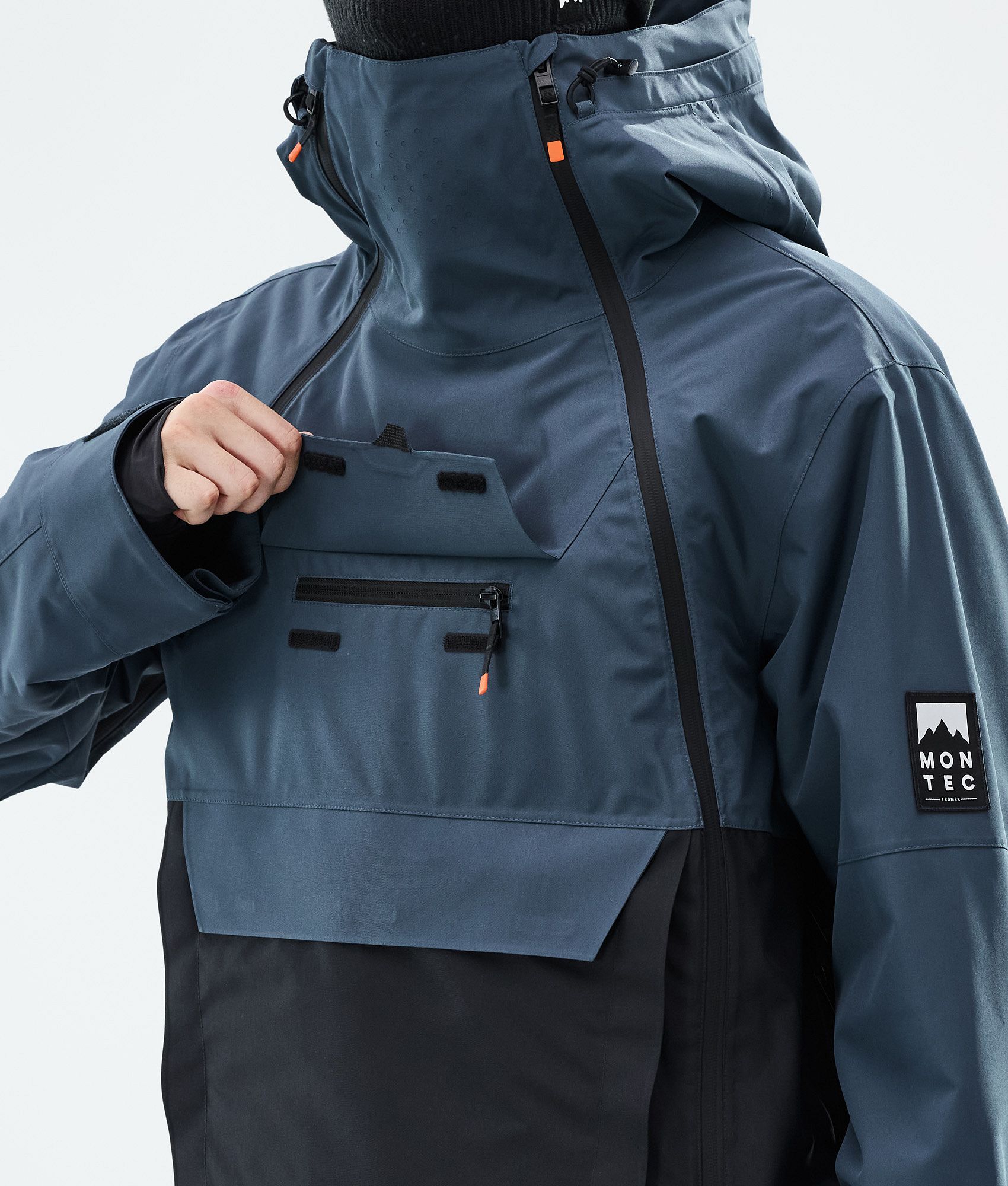 Montec Doom スノーボードジャケット メンズ Metal Blue/Black