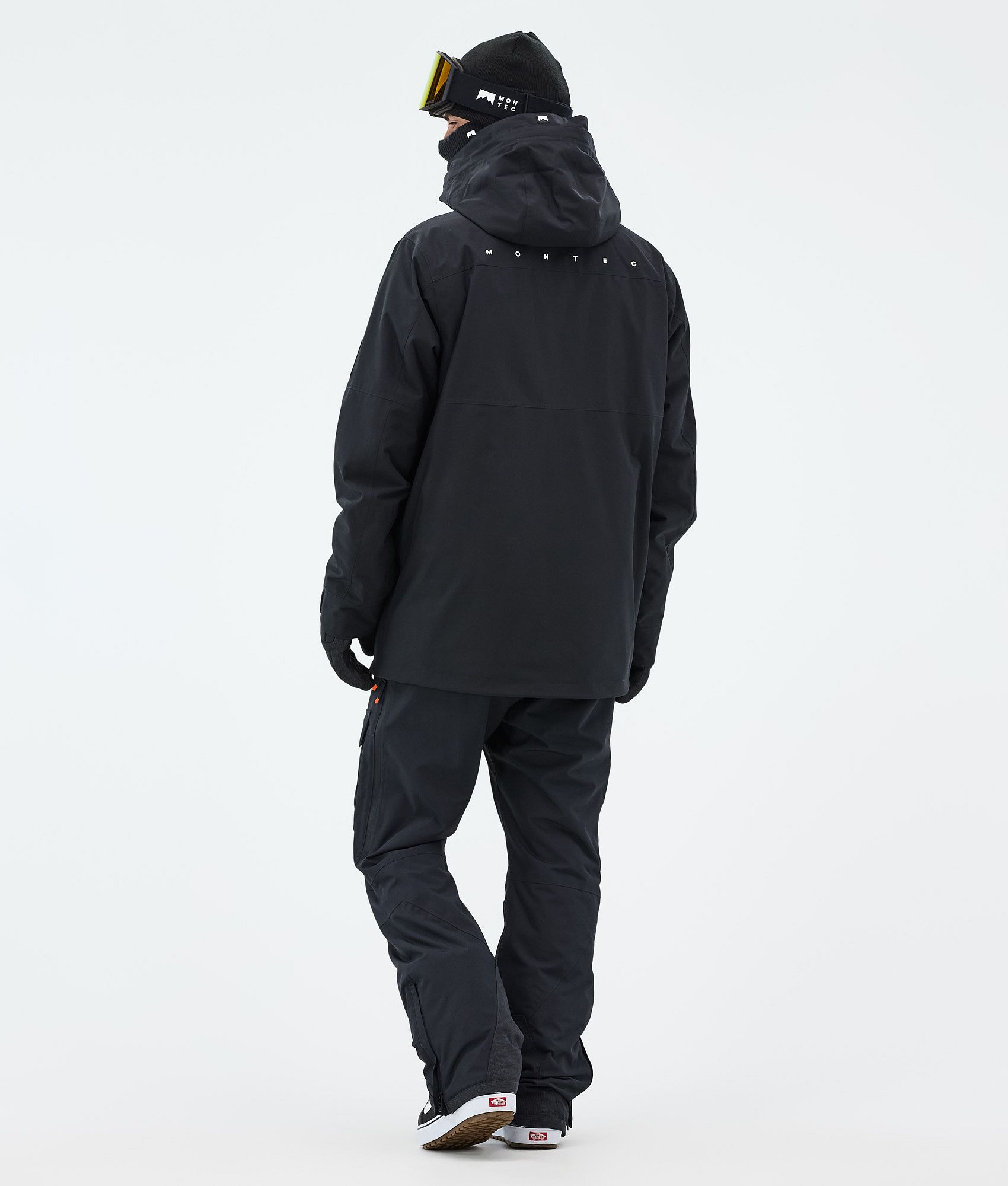 Montec Doom Snowboard Jacket Men Black | Montecwear.com