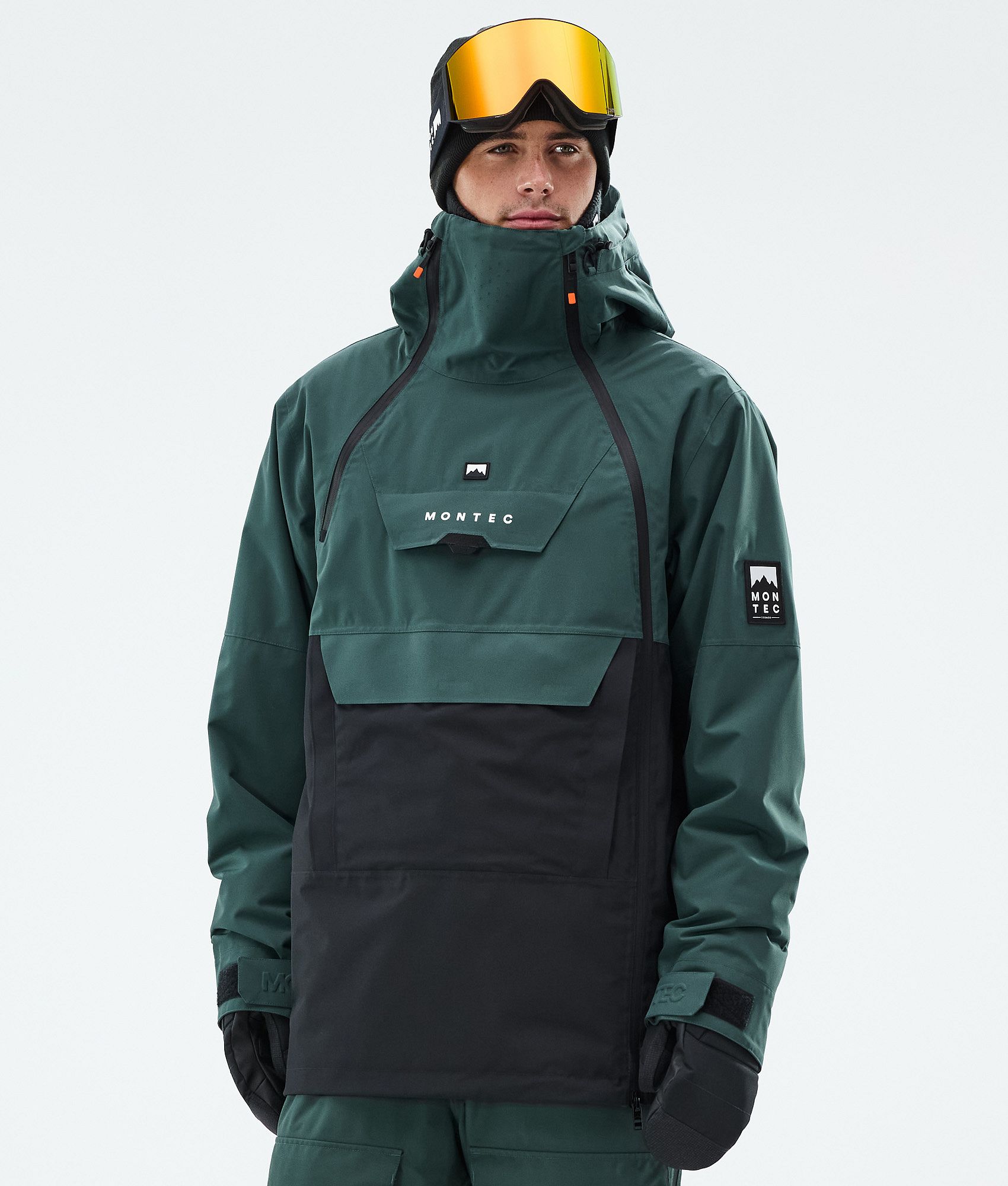 Montec Doom Snowboard Jacket Men Dark Atlantic/Black | Montecwear.com