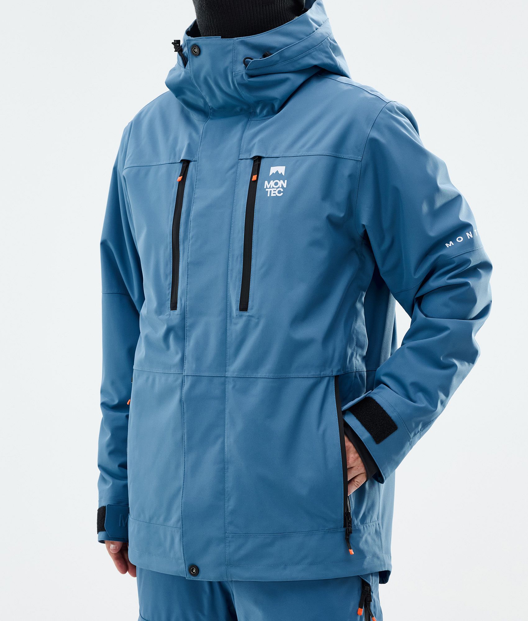 Montec Fawk Snowboard Jacket Men Blue Steel | Montecwear.com