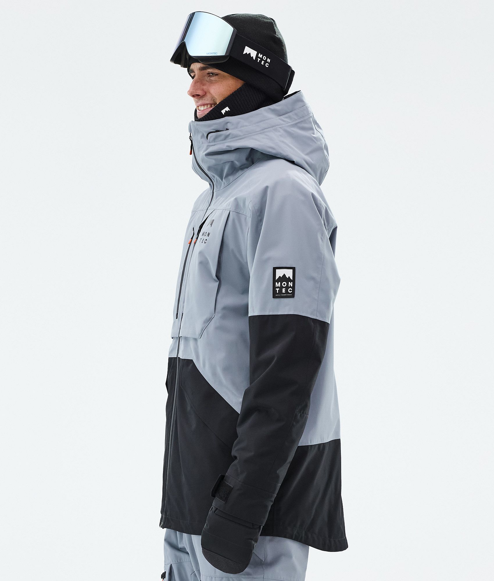 Montec Arch スキージャケット メンズ Soft Blue/Black - ブルー