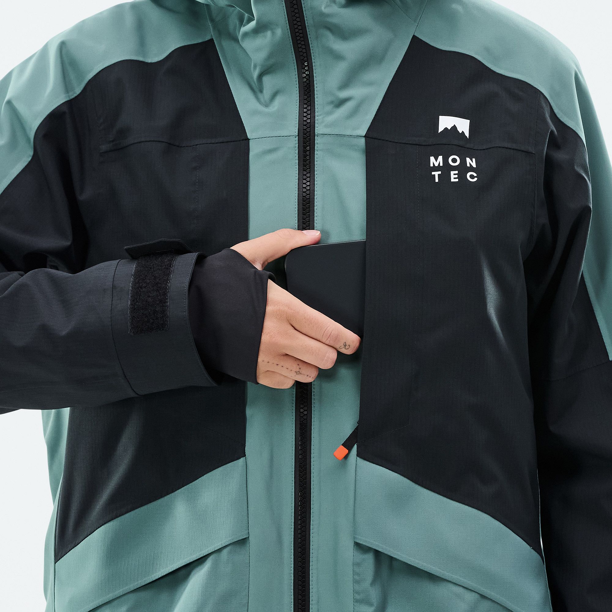 Montec Morpheus W Ski Jacket Women Atlantic/Black | Montecwear.com