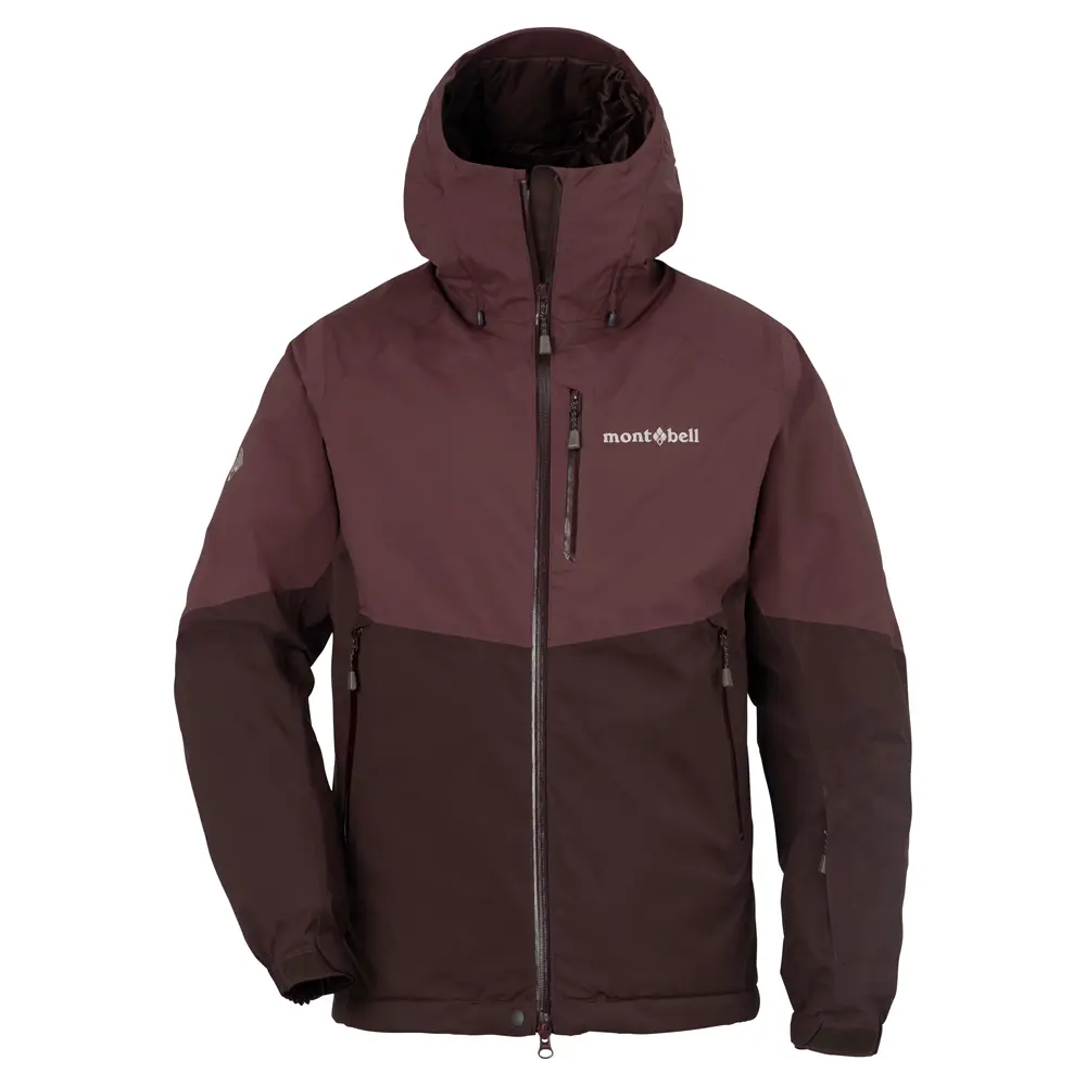 美品】モンベル mont-bell モンベル パウダーホップM-Sメンズ茶