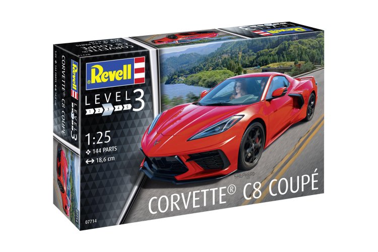 Revell 1:25 Chevrolet Corvette C8 Coupe - Sports Car