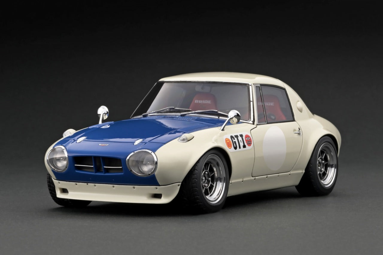 Ignition Model 1:18 Toyota Sports 800 NOB Hachi Version in White
