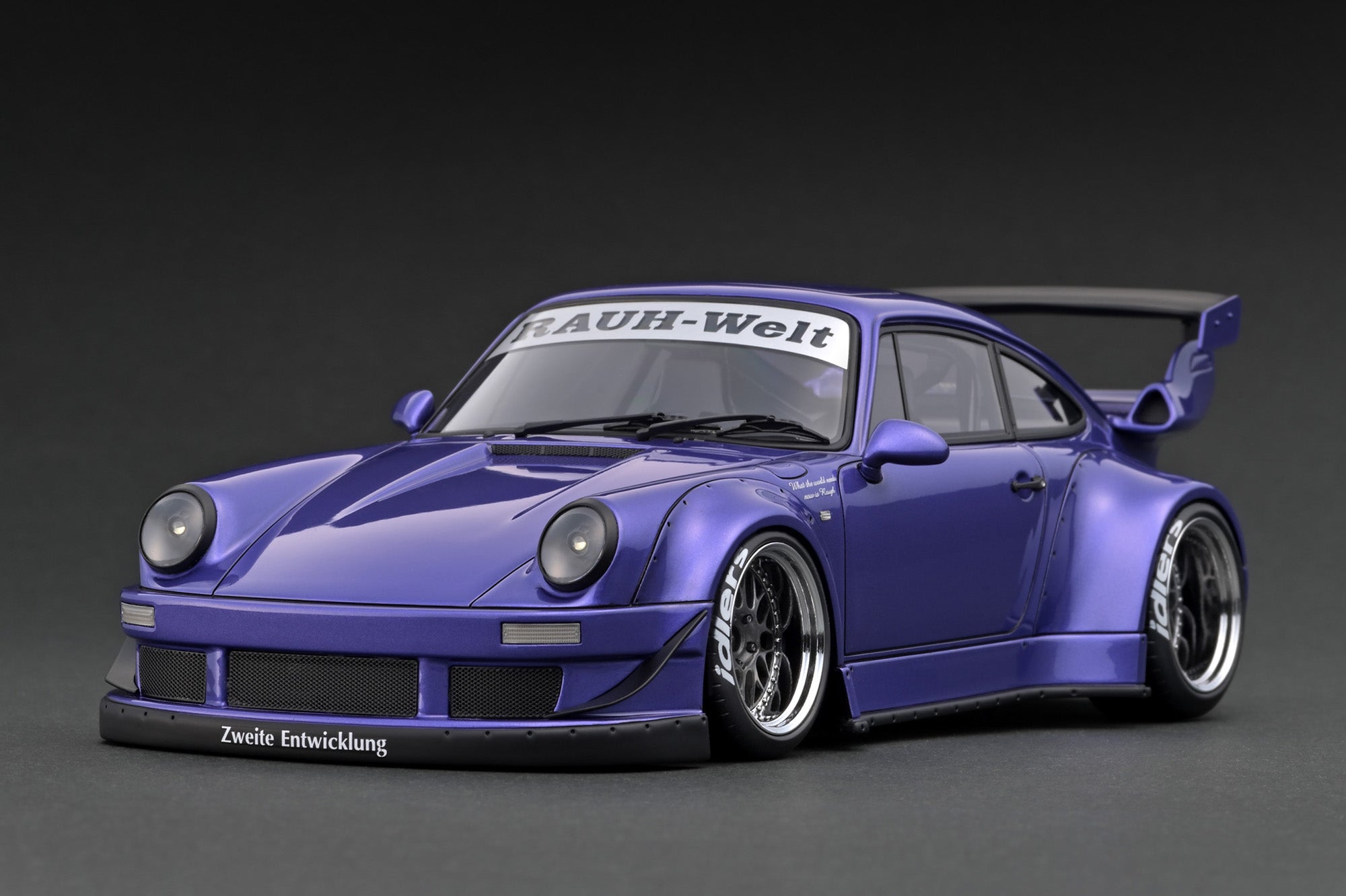 Ignition Model 1:18 Porsche 930 RWB in Purple – Model Cars Houston