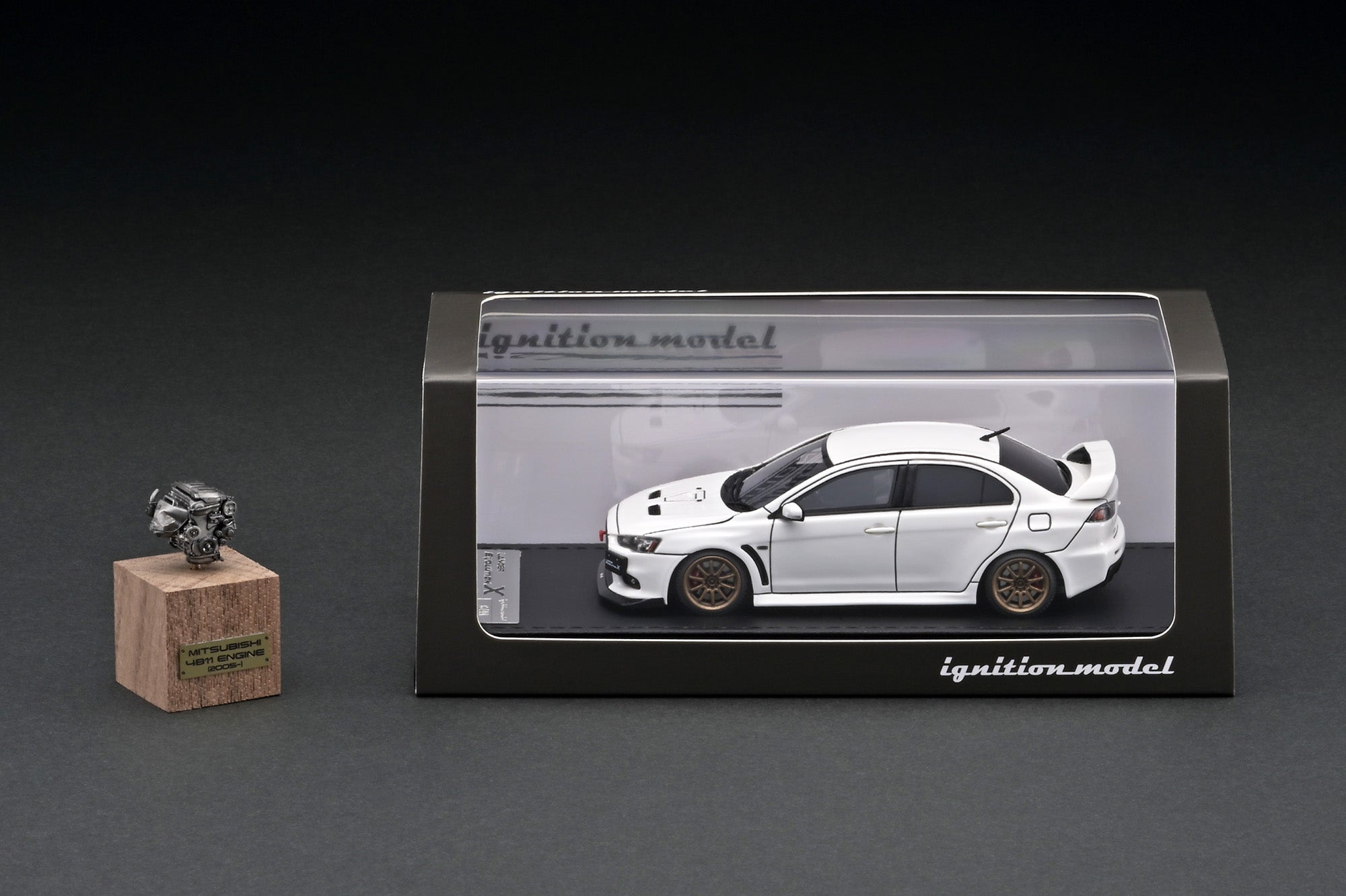 Ignition Model 1:43 Mitsubishi Lancer Evolution X (CZ4A) White