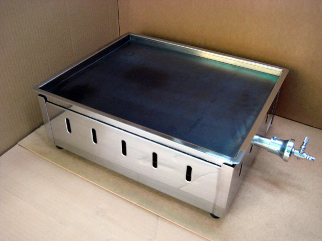 業務用 卓上 鉄板焼き器 No.15 横幅460x奥行370x高さ180mm : MDS01