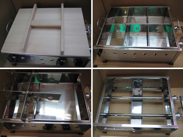 業務用 ガス式 おでん鍋 ODA-15 横幅500x奥行400x高さ210mm : MDS01