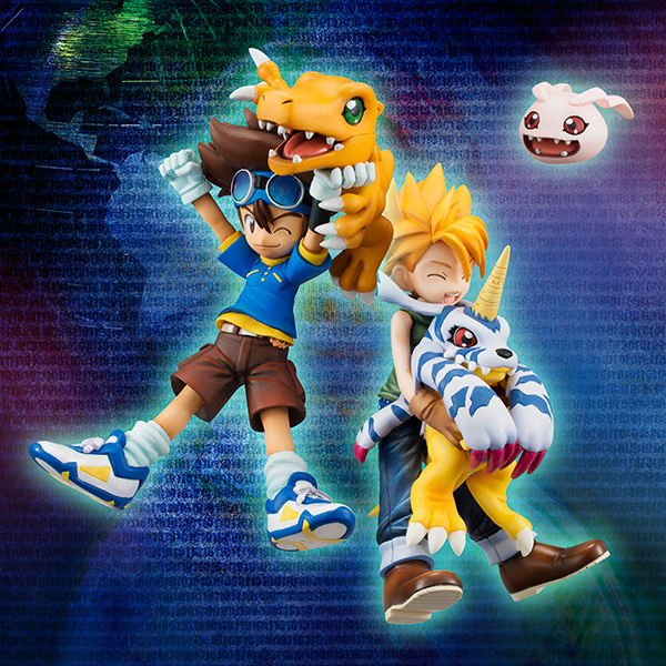 デジモンアドベンチャー 八神太一＆アグモン / 石田ヤマト＆ガブモン